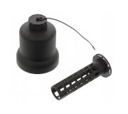 Крышка корпуса масляного фильтра (D=92) Volkswagen Golf 5 / Фольксваген Гольф 5 2.0 (бензин) 2003-2009 ADBP990003 BLUE PRINT (Польша)