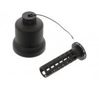 Кришка корпусу масляного фільтра (D=92) Volkswagen Golf 5 / Фольксваген Гольф 5 2.0 (бензин) 2003-2009 ADBP990003 BLUE PRINT (Польща)