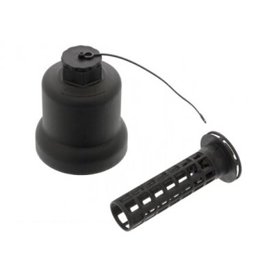 Кришка корпусу масляного фільтра (D=92) Volkswagen Golf 5 / Фольксваген Гольф 5 2.0 (бензин) 2003-2009 ADBP990003 BLUE PRINT (Польща)