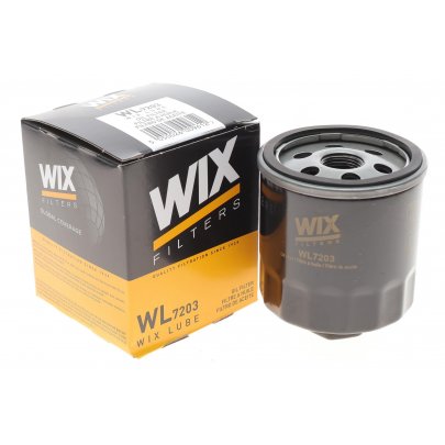 Масляный фильтр Volkswagen Golf 5 / Фольксваген Гольф 5 1.4 (бензин) 2003-2009 WL7203 WIX (Польша)