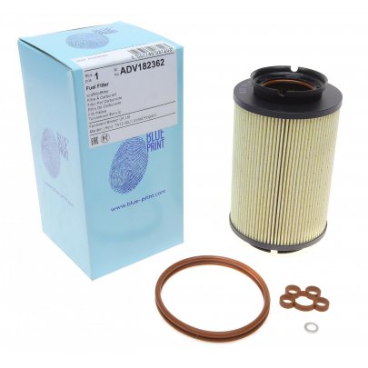 Топливный фильтр Volkswagen Golf 5 / Фольксваген Гольф 5 1.9TDI / 2.0TDI 2003-2009 ADV182362 BLUE PRINT (Польша)