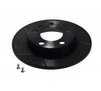 Гальмівний диск задній (232х9мм) Volkswagen Golf 5 / Фольксваген Гольф 5 2003-2009 08.7165.75 BREMBO (Італія)