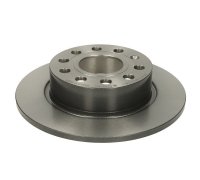 Гальмівний диск задній (255х10мм) Volkswagen Golf 5 / Фольксваген Гольф 5 2003-2009 08.9502.11 BREMBO (Італія)