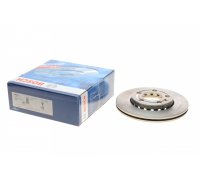 Гальмівний диск передній (256х22мм) Volkswagen Golf 5 / Фольксваген Гольф 5 2003-2009 0986479036 BOSCH (Німеччина)