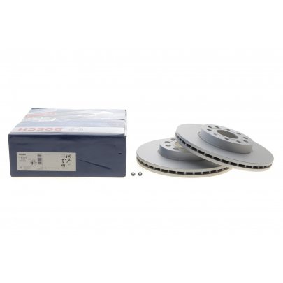 Гальмівний диск передній (288х25мм) Volkswagen Golf 5 / Фольксваген Гольф 5 2003-2009 0986479088 BOSCH (Німеччина)