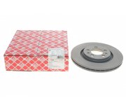 Гальмівний диск передній (280х22мм) Volkswagen Golf 5 / Фольксваген Гольф 5 2003-2009 17936 FEBI (Німеччина)