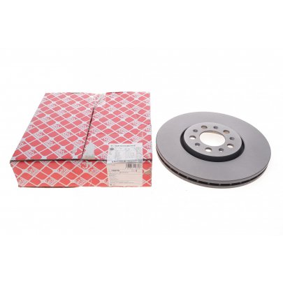 Гальмівний диск передній (288х25мм) Volkswagen Golf 5 / Фольксваген Гольф 5 2003-2009 19370 FEBI (Німеччина)