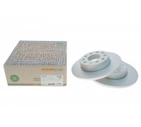 Гальмівний диск задній (260х12мм) Volkswagen Golf 5 / Фольксваген Гольф 5 2003-2009 23-0725C METELLI (Італія)