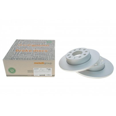 Гальмівний диск задній (260х12мм) Volkswagen Golf 5 / Фольксваген Гольф 5 2003-2009 23-0725C METELLI (Італія)