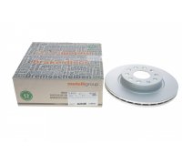 Гальмівний диск передній (280х22мм) Volkswagen Golf 5 / Фольксваген Гольф 5 2003-2009 23-0733C METELLI (Італія)