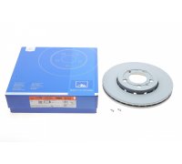 Тормозной диск передний (256х22мм) Volkswagen Golf 5 / Фольксваген Гольф 5 2003-2009 24.0122-0151.1 ATE (Германия)