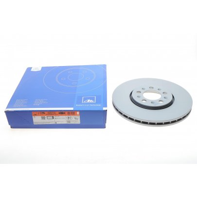 Гальмівний диск передній (288х25мм) Volkswagen Golf 5 / Фольксваген Гольф 5 2003-2009 24.0125-0113.1 ATE (Німеччина)