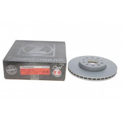 Тормозной диск передний (288х25мм) Volkswagen Golf 5 / Фольксваген Гольф 5 2003-2009 600.3221.20 ZIMMERMANN (Германия)