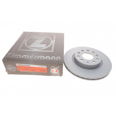 Гальмівний диск передній (280х22мм) Volkswagen Golf 5 / Фольксваген Гольф 5 2003-2009 600.3233.20 ZIMMERMANN (Німеччина)