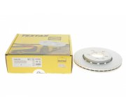 Гальмівний диск передній (256х22мм) Volkswagen Golf 5 / Фольксваген Гольф 5 2003-2009 92082205 TEXTAR (Німеччина)