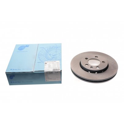 Гальмівний диск передній (256х22мм) Volkswagen Golf 5 / Фольксваген Гольф 5 2003-2009 ADV184301 BLUE PRINT (Польща)