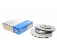 Тормозной диск передний (комплект 2 шт, 288х25мм) Volkswagen Golf 5 / Фольксваген Гольф 5 2003-2009 BG3035C DELPHI (США)