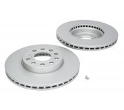 Гальмівний диск передній (комплект 2 шт, 288х25мм) Volkswagen Golf 5 / Фольксваген Гольф 5 2003-2009 BG3833-C DELPHI (США)