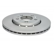 Тормозной диск передний (256х22мм) Volkswagen Golf 5 / Фольксваген Гольф 5 2003-2009 C3W001ABE-P ABE (Польша)