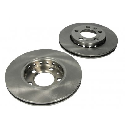 Гальмівний диск передній (комплет 2 шт, 256х22мм) Volkswagen Golf 5 / Фольксваген Гольф 5 2003-2009 DDF1164 FERODO (Великобританія)