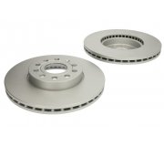 Тормозной диск передний (комплект 2 шт, 288х25мм) Volkswagen Golf 5 / Фольксваген Гольф 5 2003-2009 DDF1218C FERODO (Великобритания)