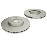 Тормозной диск передний (комплект 2 шт, 288х25мм) Volkswagen Golf 5 / Фольксваген Гольф 5 2003-2009 DDF1218C FERODO (Великобритания)