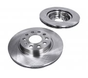 Тормозной диск передний (комплект 2 шт, 280х22мм) Volkswagen Golf 5 / Фольксваген Гольф 5 2003-2009 DDF1223 FERODO (Великобритания)