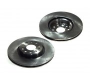 Тормозной диск передний (комплект 2 шт, 312х25мм) Volkswagen Golf 5 / Фольксваген Гольф 5 2003-2009 DDF1305 FERODO (Великобритания)