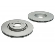 Тормозной диск передний (комплект 2 шт, 280х22мм) Volkswagen Golf 5 / Фольксваген Гольф 5 2003-2009 DDF928C FERODO (Великобритания)