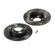 Тормозной диск задний (232х9мм) Volkswagen Golf 5 / Фольксваген Гольф 5 2003-2009 DDF929 FERODO (Великобритания)