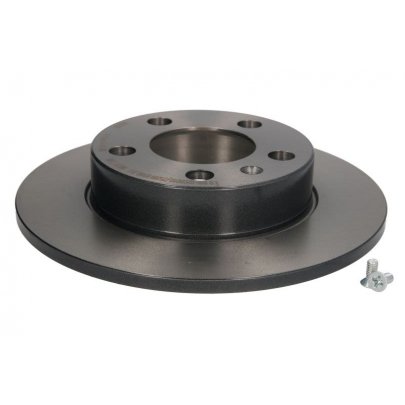 Гальмівний диск задній (232х9мм) Volkswagen Golf 5 / Фольксваген Гольф 5 2003-2009 08.7165.11 BREMBO (Італія)