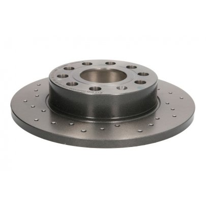 Гальмівний диск задній (255х10мм) Volkswagen Golf 5 / Фольксваген Гольф 5 2003-2009 08.9488.1X BREMBO (Італія)