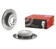 Тормозной диск задний (255х10мм) Volkswagen Golf 5 / Фольксваген Гольф 5 2003-2009 08.9502.75 BREMBO (Италия)