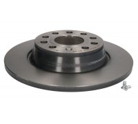 Гальмівний диск задній (282х12мм) Volkswagen Golf 5 / Фольксваген Гольф 5 2003-2009 08.A202.11 BREMBO (Італія)