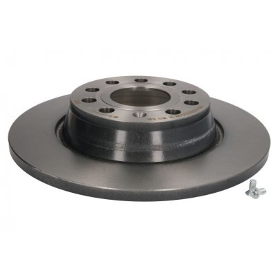 Гальмівний диск задній (282х12мм) Volkswagen Golf 5 / Фольксваген Гольф 5 2003-2009 08.A202.11 BREMBO (Італія)