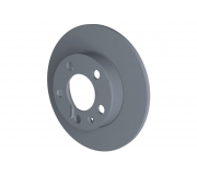 Гальмівний диск задній (232х9мм) Volkswagen Golf 5 / Фольксваген Гольф 5 2003-2009 107683 TOPRAN (Німеччина)