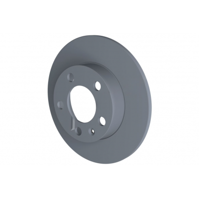 Гальмівний диск задній (232х9мм) Volkswagen Golf 5 / Фольксваген Гольф 5 2003-2009 107683 TOPRAN (Німеччина)