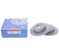 Гальмівний диск задній (255х10мм) Volkswagen Golf 5 / Фольксваген Гольф 5 2003-2009 24.0310-0277.1 ATE (Німеччина)