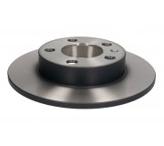 Гальмівний диск задній (232х9мм) Volkswagen Golf 5 / Фольксваген Гольф 5 2003-2009 DF2805 TRW (Німеччина)