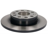 Гальмівний диск задній (255х10мм) Volkswagen Golf 5 / Фольксваген Гольф 5 2003-2009 DF4271 TRW (Німеччина)