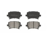 Гальмівні колодки задні (без датчика, 105.5x56x17) Volkswagen Golf 5 / Фольксваген Гольф 5 2003-2009 05P1219 LPR (Італія)