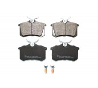 Тормозные колодки задние (без датчика, 87x53x17) Volkswagen Golf 5 / Фольксваген Гольф 5 2003-2009 05P1788 LPR (Италия)