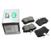 Гальмівні колодки задні (без датчика, 87x53x17) Volkswagen Golf 5 / Фольксваген Гольф 5 2003-2009 05P634 LPR (Італія)