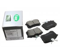 Гальмівні колодки задні (без датчика, 87x53x17) Volkswagen Golf 5 / Фольксваген Гольф 5 2003-2009 05P634 LPR (Італія)