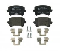 Тормозные колодки задние (без датчика, 105.5x56x17) Volkswagen Golf 5 / Фольксваген Гольф 5 2003-2009 13.0470-2749.2 ATE (Германия)