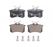 Тормозные колодки задние (без датчика, 87x53x17) Volkswagen Golf 5 / Фольксваген Гольф 5 2003-2009 13.0470-2820.2 ATE (Германия)