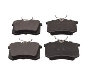 Тормозные колодки задние (без датчика, 87x53x17) Volkswagen Golf 5 / Фольксваген Гольф 5 2003-2009 16488 FEBI (Германия)