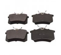 Тормозные колодки задние (без датчика, 87x53x17) Volkswagen Golf 5 / Фольксваген Гольф 5 2003-2009 16488 FEBI (Германия)