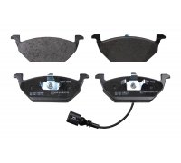 Тормозные колодки передние (с датчиком, 146x54.7x19.8) Volkswagen Golf 5 / Фольксваген Гольф 5 2003-2009 224745 NK (Дания)