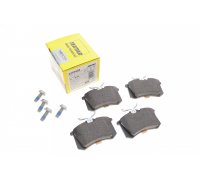 Гальмівні колодки задні (без датчика, 87x53x17) Volkswagen Golf 5 / Фольксваген Гольф 5 2003-2009 2355402 TEXTAR (Німеччина)